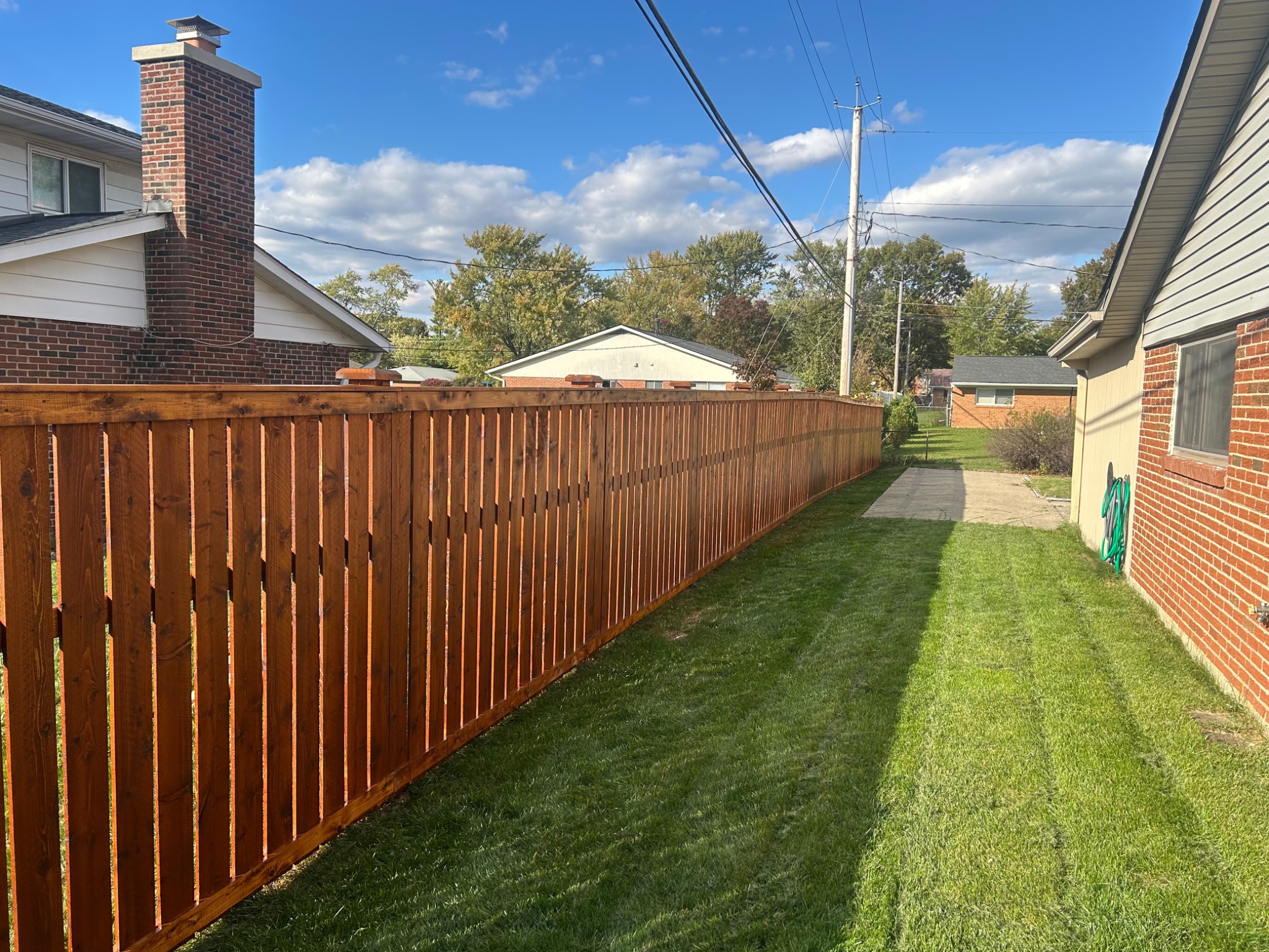 After staining project 8